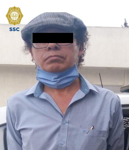 Un posible responsable de realizar tocamientos a una persona, fue detenido por policías de la SSC, en la alcaldía Gustavo A. Madero
