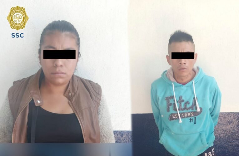 Siete personas que posiblemente estuvieron involucradas en el robo de una camioneta que transportaba material quirúrgico, fueron detenidas por personal de la SSC