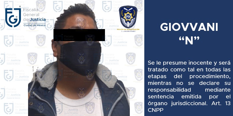 PDI  asegura a hombre buscado por violación en el Estado de México