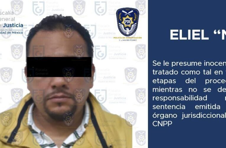 Aprehende policía de investigación en la CDMX a hombre buscado en Veracruz por homicidio ocurrido en 2016