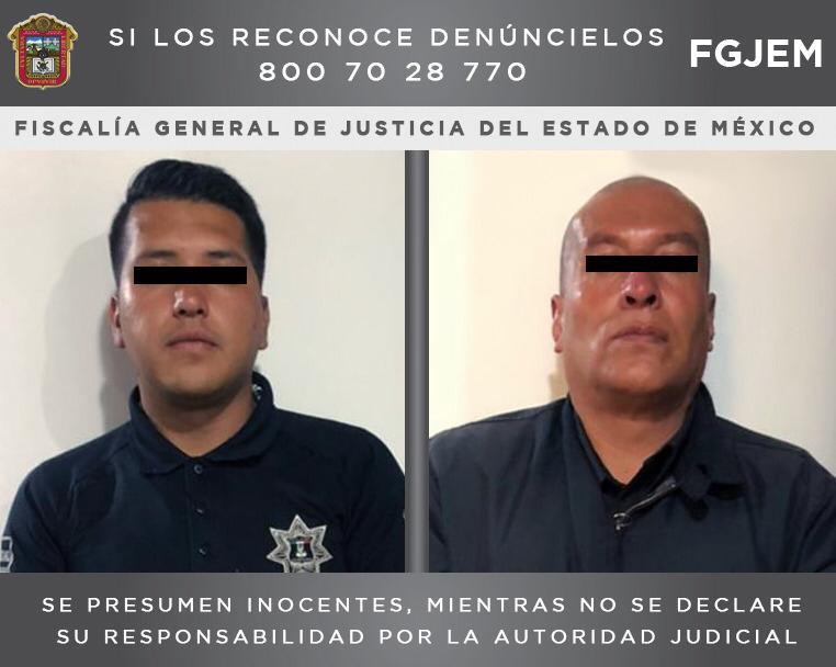 Vinculan a proceso a policía y expolicía municipal de Naucalpan investigados por el delito de extorsión