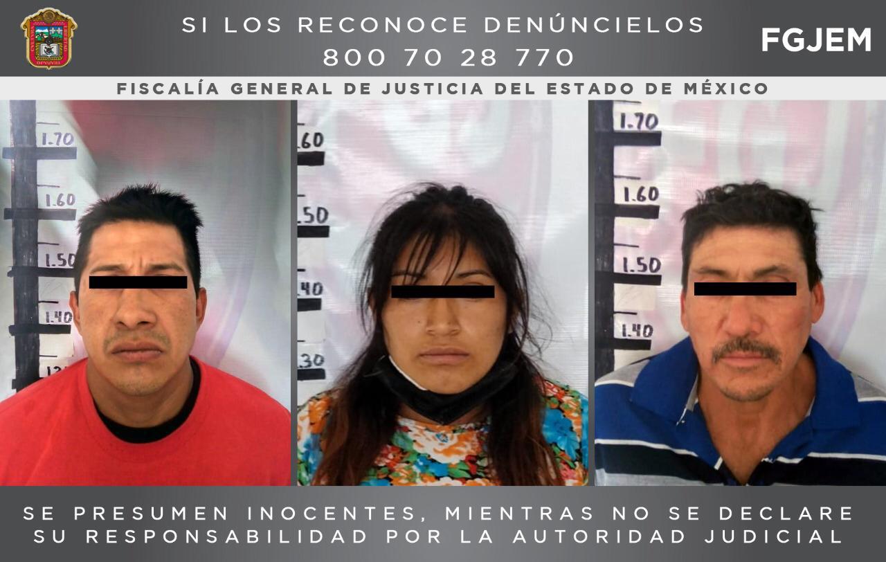 Detiene FGJEM a tres personas investigadas por extorsionar a conductores de una ruta de transporte público en Ecatepec