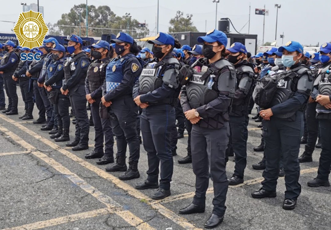 La SSC desplegará un dispositivo de seguridad y vialidad con más de mil policías, por el partido de futbol que se celebrará en el Estadio Azteca