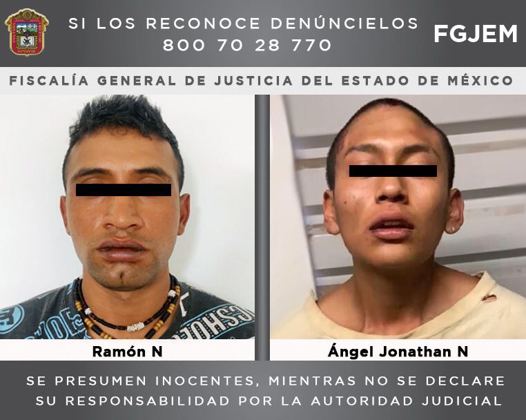 Cumplimenta FGJEM una orden de aprehensión en contra de dos probables homicidas en Valle de Chalco