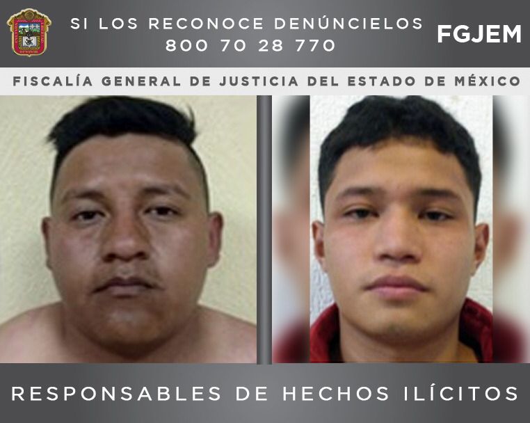 Condenan a dos sujetos acusados de homicidios ocurridos en Atenco e Ixtapaluca