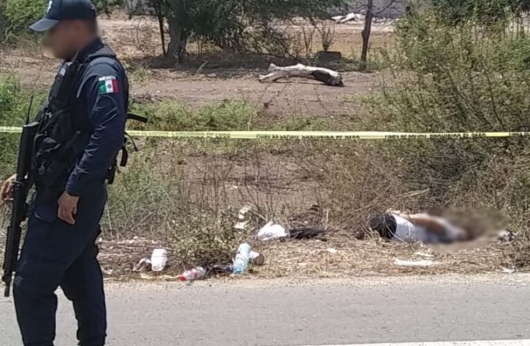 Encuentran cuerpo de un joven esposado y asesinado a golpes en carretera vieja a San Pedro, Navolato