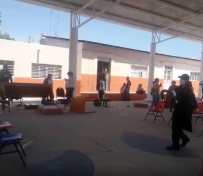 Denuncian ataque armado en casilla ubicada en Guanos, San Luis Potosí