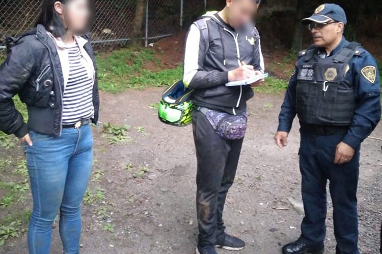 Policías de la SSC localizaron a dos personas reportadas como extraviadas en el parque ecológico de los dinamos