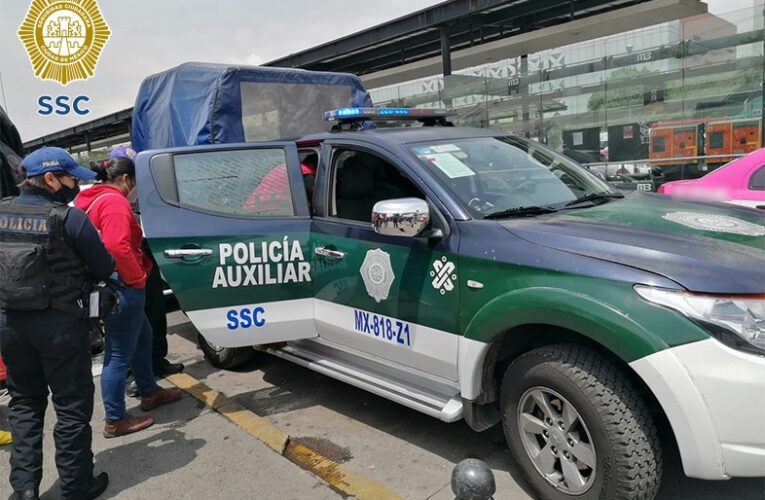 En la alcaldía Venustiano Carranza, policías de la SSC resguardaron una menor de edad, proveniente del estado de Oaxaca, que contaba con reporte de alerta Amber