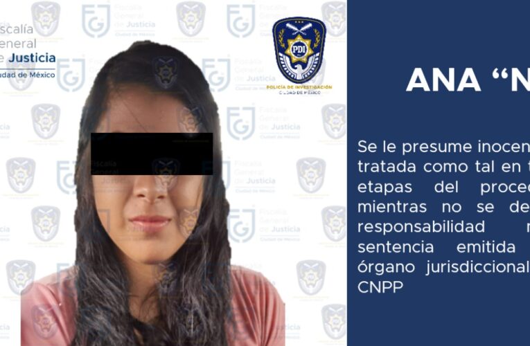 Aprehende FGJCDMX a una mujer y dos hombres, acusados de secuestro exprés 