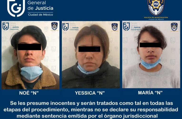 Capturan a presuntas responsables por Feminicidio