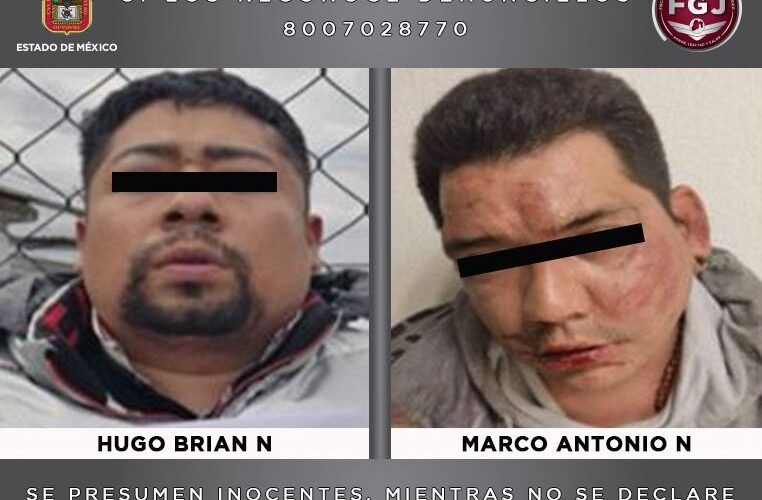 Procesan a dos sujetos investigados por homicidios ocurridos en CHICOLOAPAN y VALLE DE CHALCO