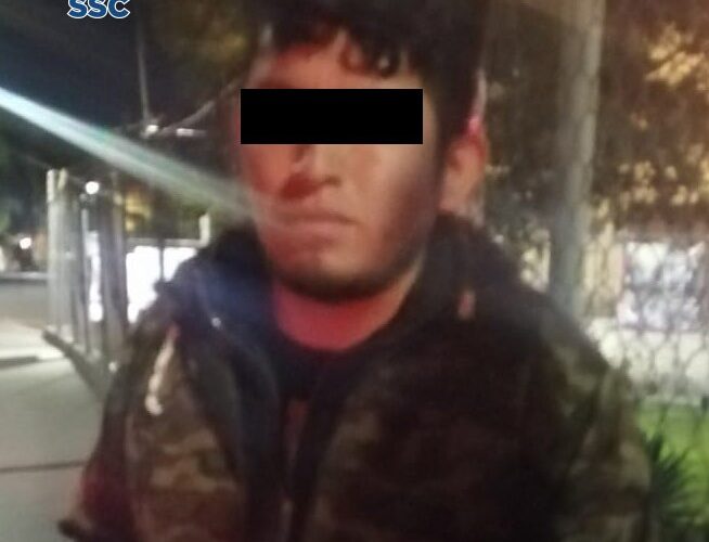 En la alcaldía Iztapalapa, un hombre señalado como posible responsable de atropellar a una mujer que perdió la vida en el lugar, fue detenido por policías de la SSC