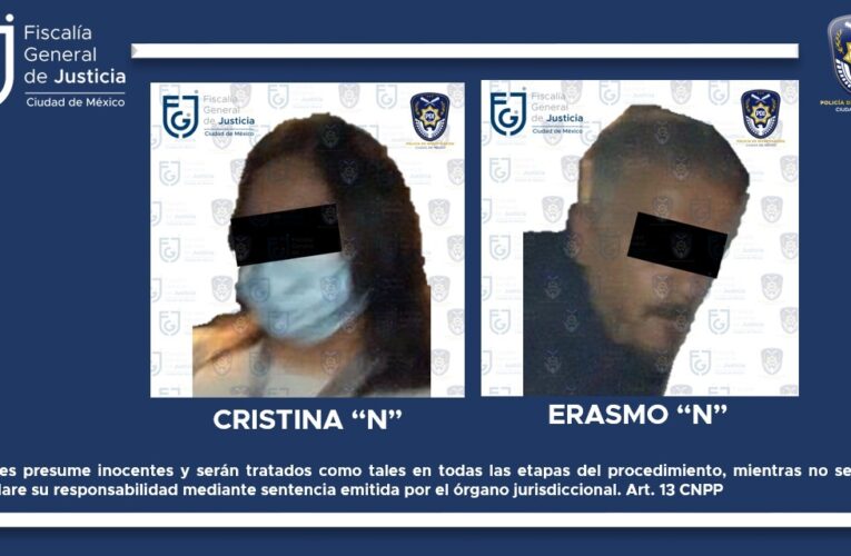 Detiene FGJCDMX, en flagrancia, a dos servidores públicos, por su probable participación en el delito de cohecho