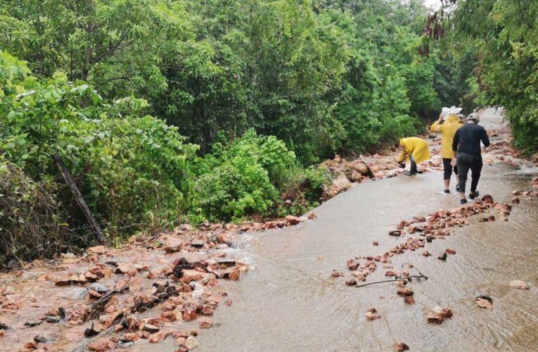 Director de Protección Civil en Yucatán es salvado de ser arrastrado por la corriente