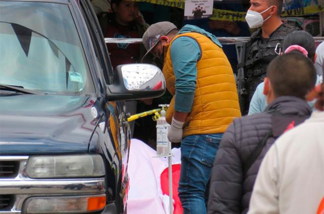 Muere hombre en mercado de Toluca