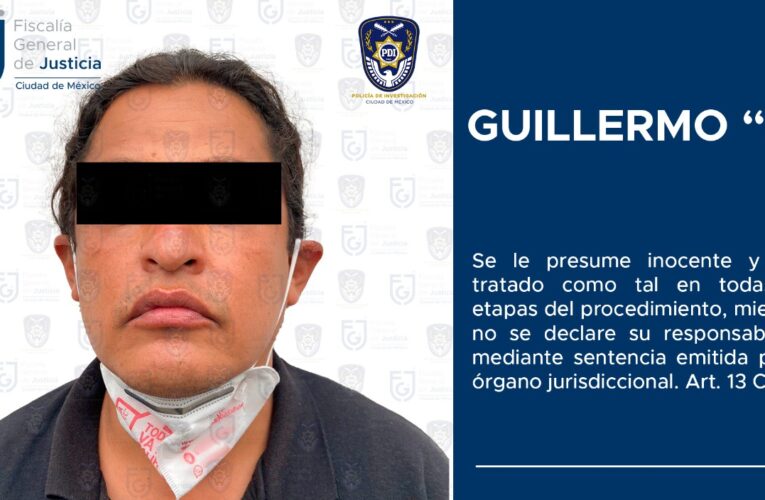 Cumplimenta FGJCDMX orden de reaprehensión contra un hombre, por su probable participación en el delito de abuso sexual calificado