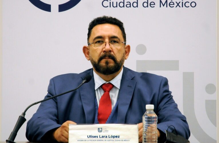 Mensaje a medios del maestro Ulises Lara López, coordinador de asesores y vocero de la Fiscalía General de Justicia de la Ciudad de México