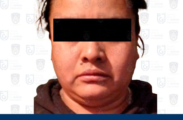 Asegura FGJCDMX posibles dosis de droga y detiene a mujer, tras cateo realizado en Magdalena Contreras