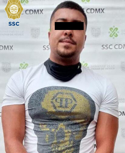 Un ciudadano colombiano posiblemente dedicado a los préstamos de dinero y cobros de intereses excesivos, fue detenido por personal de la SSC en la alcaldía Miguel Hidalgo