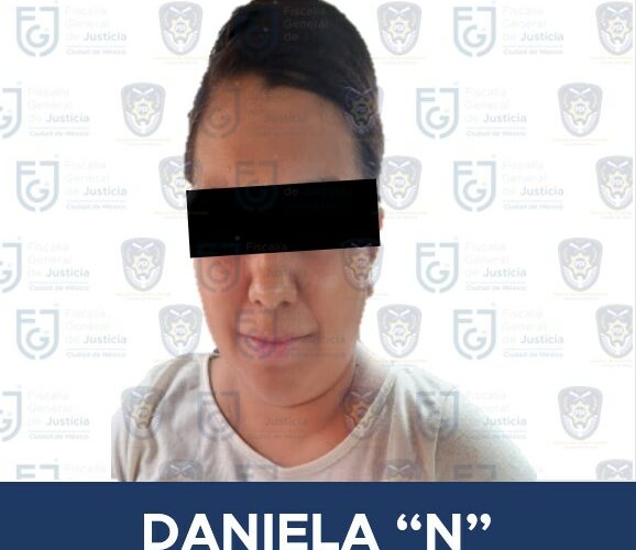 Aprehende FGJCDMX a una mujer, por su probable participación en el delito de extorsión agravada