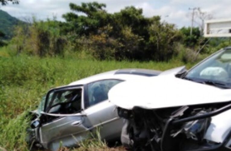 Veracruz: Fuerte accidente deja dos muertos