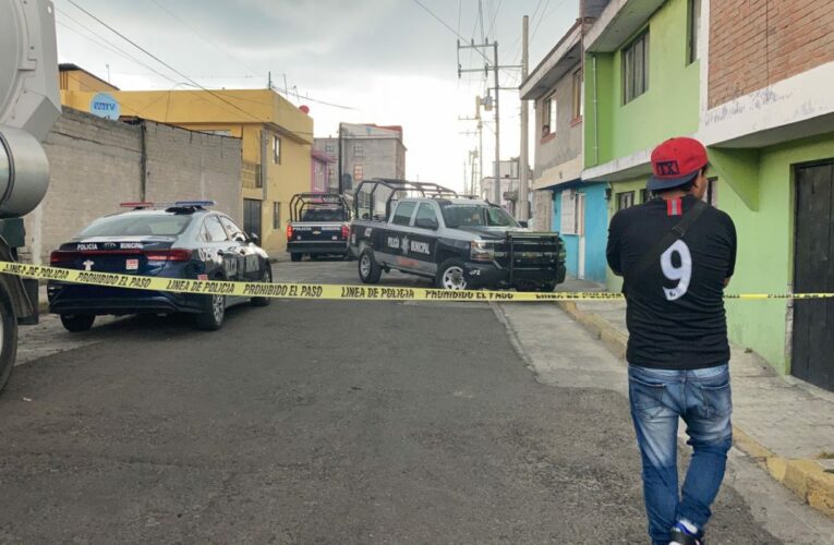 Balacera entre policías y delincuentes en San Buenaventura, Toluca