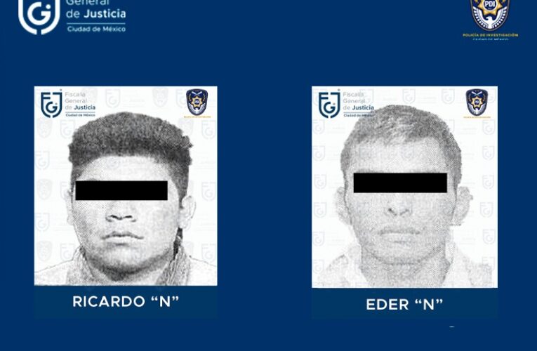 Obtiene FGJCDMX sentencia condenatoria contra dos hombres que privaron de la vida a dos personas