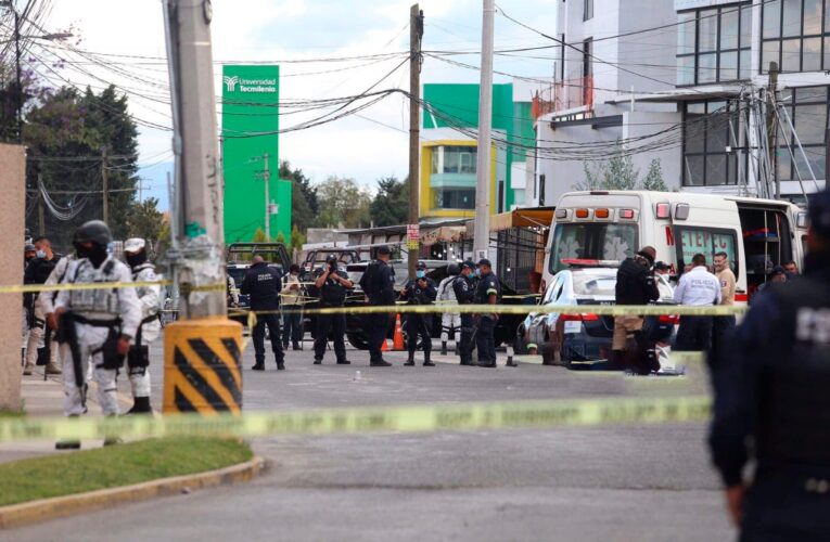 Mueren dos hombres durante asalto al negocio “Compra Auto Toluca”