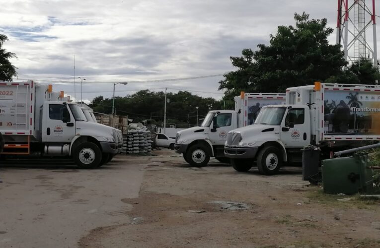 Chetumal cuenta con camiones nuevos para iniciar la recolección de basura