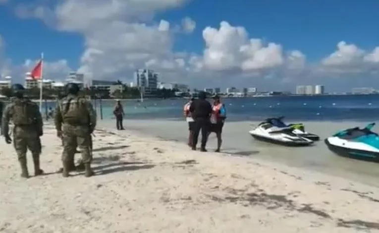 Balacera en zona hotelera de Cancún