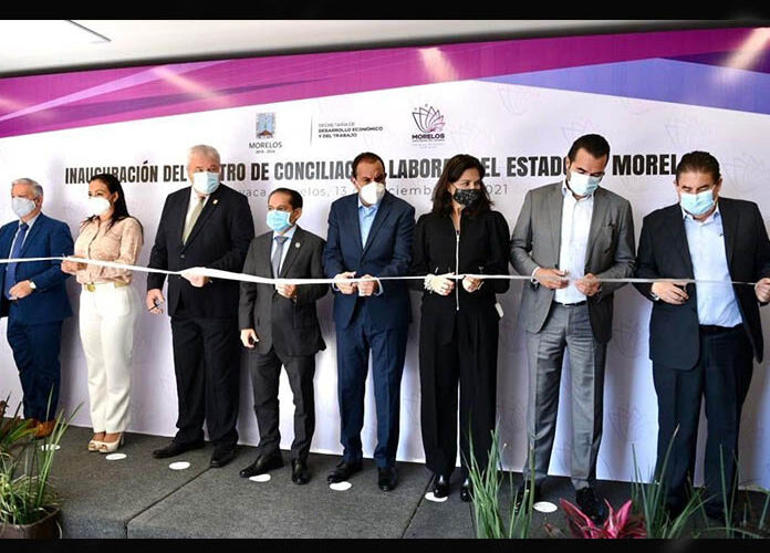 Inauguran centro de conciliación laboral del estado de Morelos