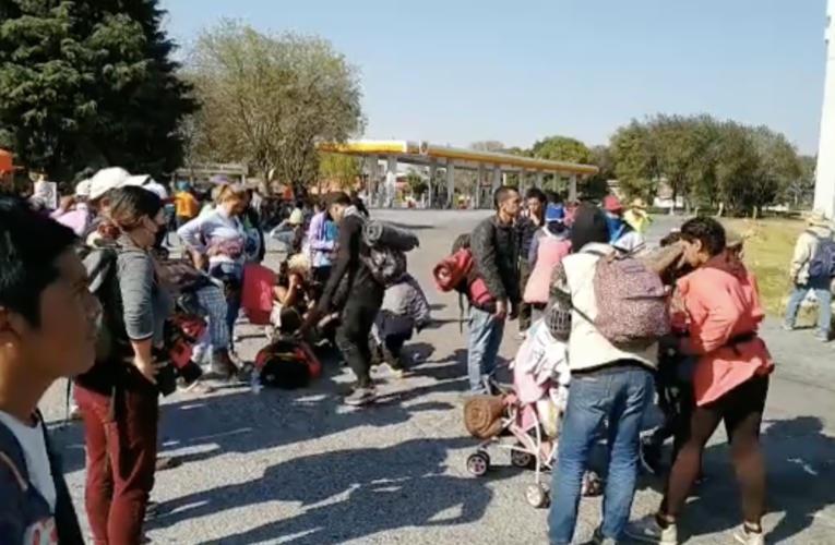 VIDEO: Dos migrantes son atropellados por camioneta de migración