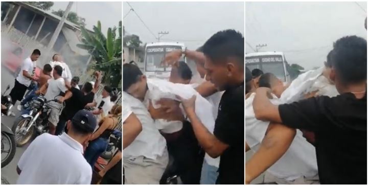 Video: Jóvenes sacan el cuerpo de su amigo de su ataúd para dar un último recorrido en moto