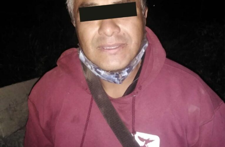 Policía municipal de Tlalnepantla detiene a probable responsable del robo de dos tracto camiones