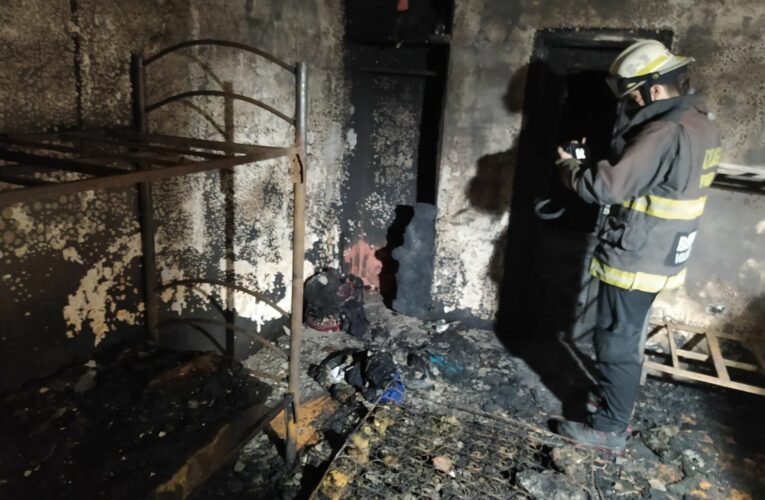 Mueren calcinados en un centro de reclusión y desintoxicación