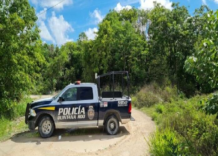 Maniquí ensabanado desató el terror en Cancún