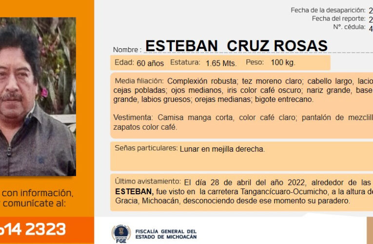 En Michoacán se reporta la desaparición de Esteban Cruz, director de la Radio Comunitaria de Ocumicho