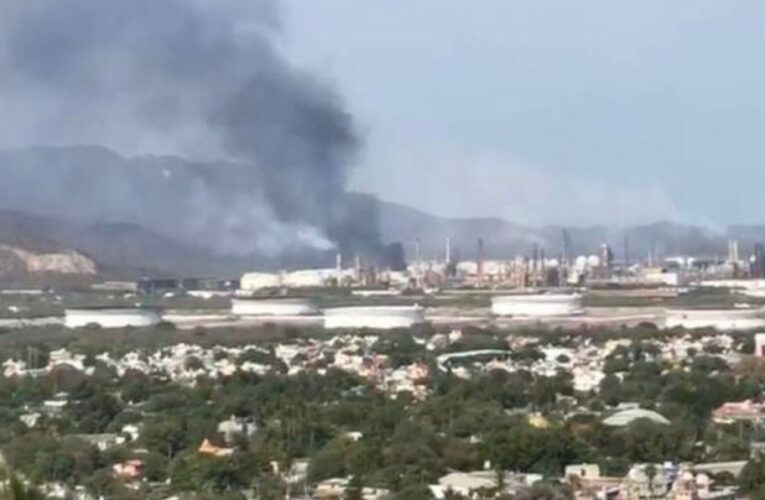 Se declara Salina Cruz en emergencia y alista albergue por incendio de refinería en Oaxaca