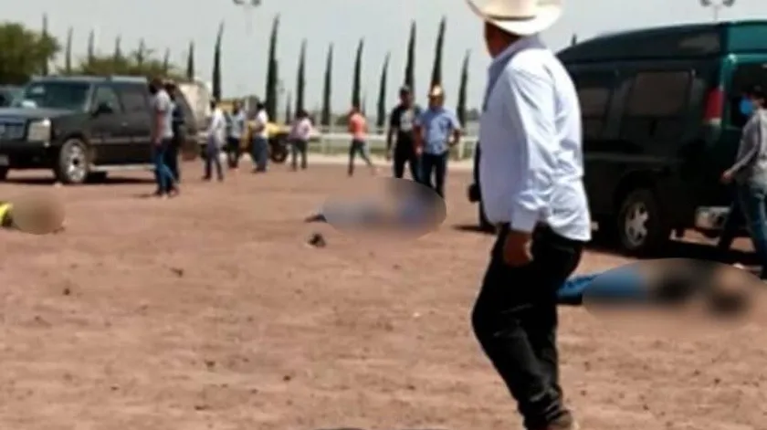 Carrera de caballos termina en masacre