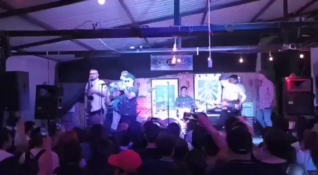 Concierto de la banda Maskatesta termina en pelea; hay 2 heridos