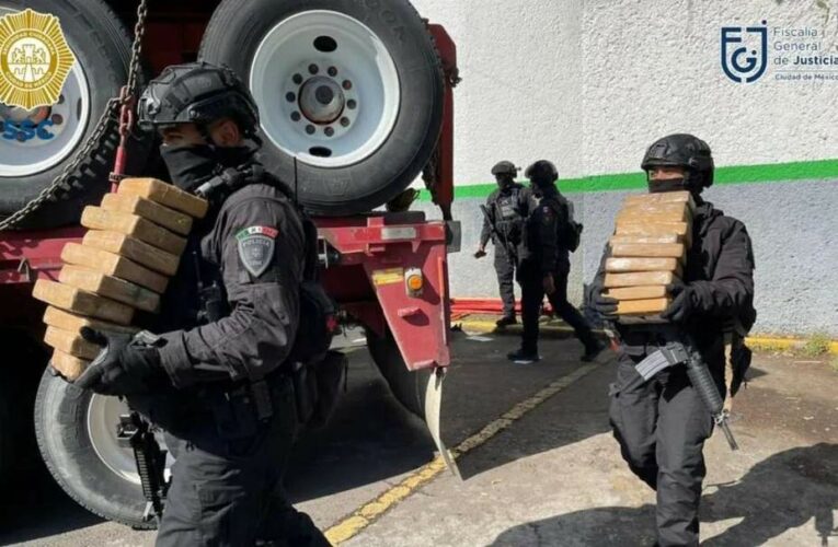 SSC hace un decomiso histórico de cocaína en CDMX