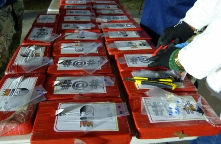 CDMX: La SSC ha asegurado una tonelada de cocaína proveniente de Colombia