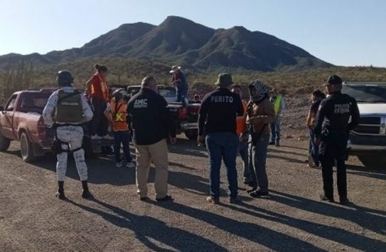 Localizan nueve cuerpos sin vida durante búsqueda de personas desaparecidas en Caborca