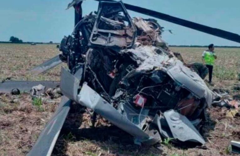 Cae helicoptero de la Marina por falta de combustible, tras la captura de Caro Quintero