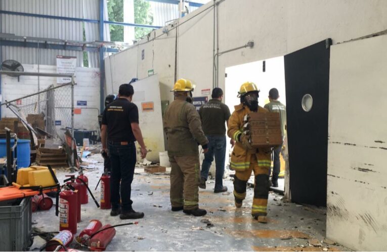 6 heridos en explosión de fábrica en Cuernavaca