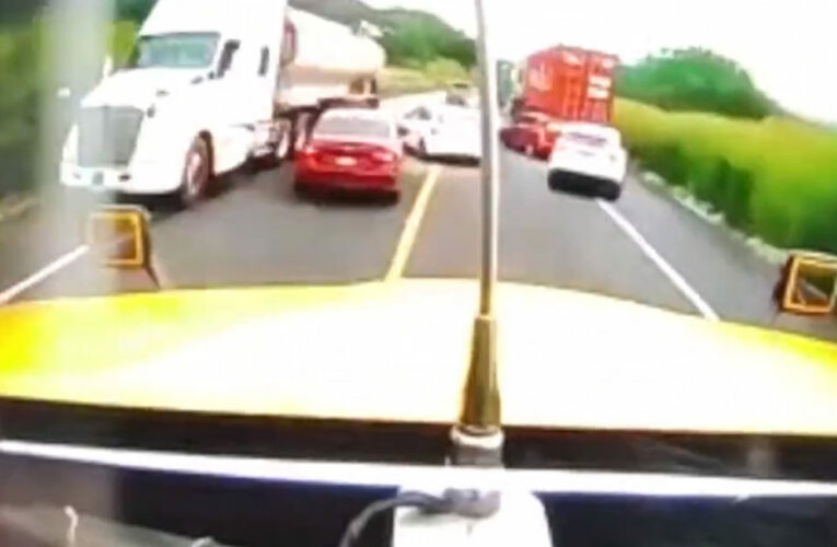 Video antes del trágico accidente ayer en la Siglo XXI