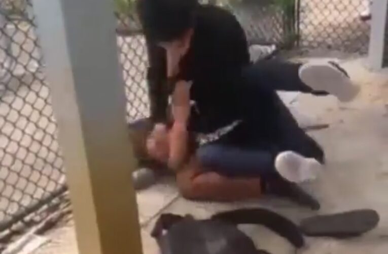 (Video) Niño venezolano es agredido por compañero en USA