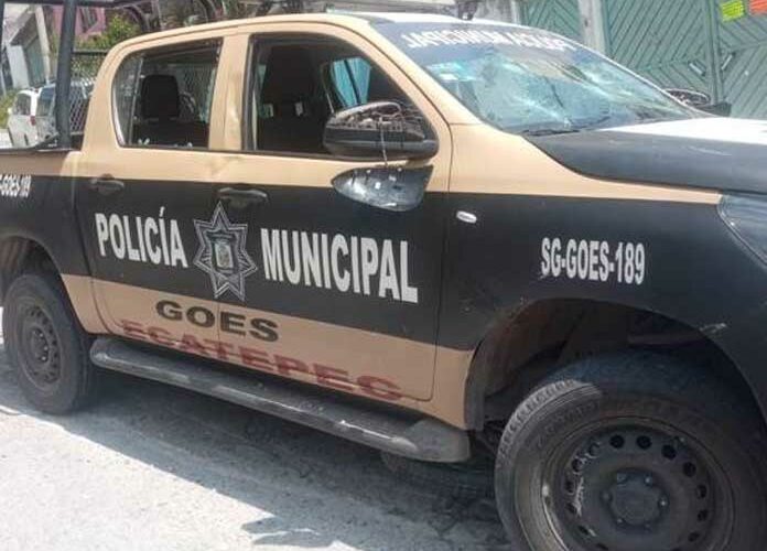 En Ecatepec se enfrentan a tiros policías municipales contra supuestos delincuentes