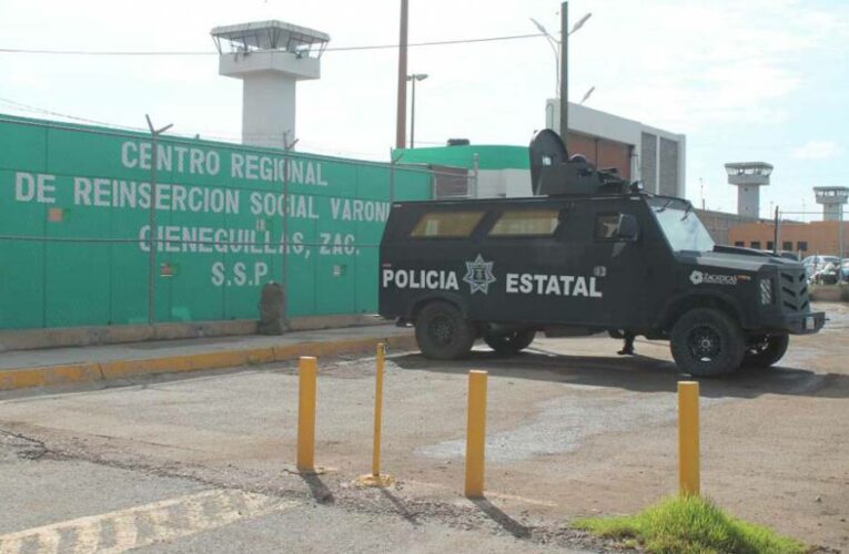 Escapan reos del Penal de Zacatecas